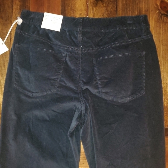 Black velvet high rise skinny pants Universal Thread Size 10 NEW - Picture 10 of 11